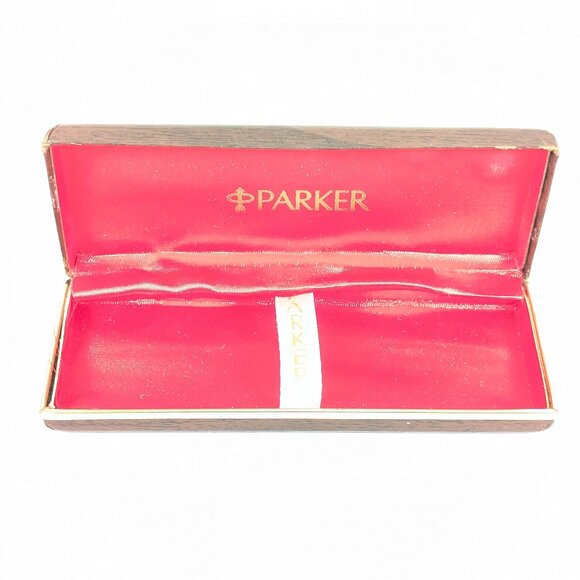 Vintage Faux Wood Parker Pen box - Picture 8 of 11